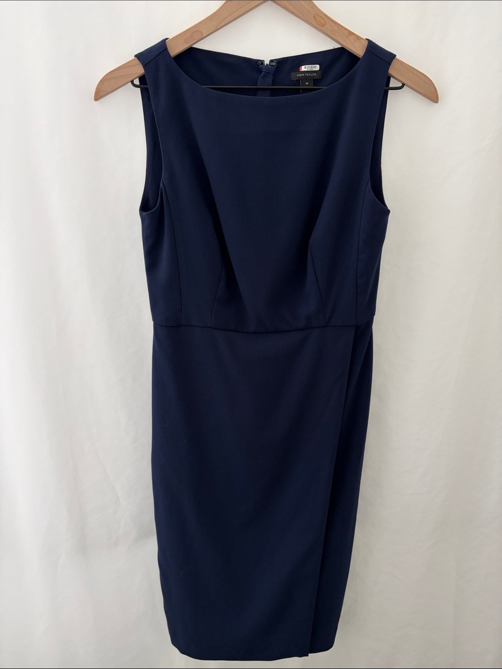 Ann Taylor Navy Midi Sheath Dress